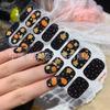 Adesivos de Arte de Unhas Elemento de Halloween Conjunto Completo Padrão de Gota de Sangue de Fantasma DIY Autoadesivo Transfronteiriço Fornecimento de Estoque Pronto Le Adesivos
