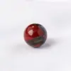 Esfera de Cristal Morado Rosa Blanco Natural al por Mayor Ágata Jade Perlas Redondas No Porosas Piedra Cruda de Cristal Adorno de Esfera de Matriz de Siete Estrellas Pulido