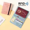 Bolsa para Pasaporte, Juego de Etiquetas para Equipaje, Cubierta Anti-Robo para Cepillo, Portadocumentos, Bolsa para Dinero, Portatarjeta de Identificación para Viajes al Extranjero, Funda Protectora