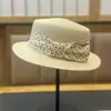Novo Chapéu de Palha Estilo Coreano Fresco e Simples com Bolinhas e Laço, Topo Reto, para Mulheres, Proteção Solar para Férias na Praia de Verão, Chapéu de Sol