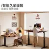 Escritorio eléctrico de altura ajustable de madera maciza, escritorio para computadora, escritorio para oficina en casa, escritorio para gaming, escritorio para dormitorio, escritorio de altura ajustable, banco de trabajo