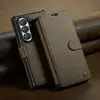 Funda protectora de cuero para Samsung Z Fold 8 Ultra, compatible con carga inalámbrica, con ranura para tarjetas, soporte y tapa abatible