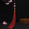 Borla de Pompones de Perla de Loto de 17 cm Estilo Chino Accesorios para Ropa Colgante de Abanico Colgante para Equipaje Colgante de Linterna Borla Colgante Fabricante Venta al por Mayor