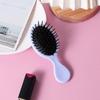 Cepillo de Pelo de Sirena de Plástico para Mujeres, Antiestático, Perlado, Doble Uso para Cabello Seco y Húmedo, Cepillo Masajeador Grande para Estudiantes