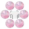 Fábrica de atacado transfronteiriço explosões mármore redondo cerâmica porta-copos ornamentos cortiça absorvente antiderrapante jogo americano pode ser formulado
