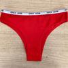 Ropa Interior para Niñas de Comercio Exterior Más Vendida, Calzones de Algodón Puro, Bikini para Mujer, Calzones Transpirables de Color Sólido de Cintura Media