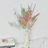 Grama Gelada Simulada Suprimentos de Natal Materiais Florais para Casamento Arranjos Florais para Teto de Salão de Casamento Acessórios para Arranjos Florais de Plástico