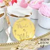 Nueva Marcación Láser Feliz Navidad Decoración de Pastel para Hornear Fiesta de Navidad Tarjeta de Pastel Acrílica