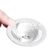 Ralo de Vórtice Estilo Japonês com Coletor de Cabelo para Banheiro, Cozinha e Esgoto com Filtro Rotativo Anti-Insetos e Anti-Entupimento