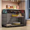 Jaula para Gatos Casera con WC Integrado Interior de Dos Pisos No Ocupa Espacio Espacio Libre Extra Grande Casa para Gatos Casa para Gatos Mascota