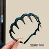 Diadema de Calavera Alta Estilo Coreano Linda Sensación de Alta Gama con Dientes Diadema 2026 Nuevo Clip Ligero de Lujo para el Cabello Banda para el Cabello para Lavarse la Cara Tocado