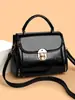 Transfronterizo 2025 Nuevo Bolso Pequeño Cuadrado de Piel Suave para Mujer Moda Versátil Bolso de Hombro para Viajes Diarios Bolso Cruzado Bolso de Mano de Alta Gama
