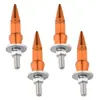 Novos Parafusos Pontiagudos para Placa de Licença de 45mm, Estilo Americano 8V1 Universal + Rosca M6, Parafusos Universais para Placa de Licença para Uso Transfronteiriço, Disponíveis em Várias Cores