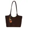 Yue Zi 2026 Otoño Temprano Nueva Moda Versátil Casual Simple Bolso de un Hombro Gran Capacidad Viaje Diario Bolso Tote Retro