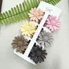 Clipes de Cabelo Coloridos de Flor de Plumeria de 4cm Mais Vendidos na Europa e América, Grampos de Cabelo Florais Transfronteiriços, Acessórios de Cabelo da Moda para Festas na Parte de Trás da Cabeça