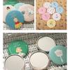 [X] Espejo Pequeño Lindo de Dibujos Animados Espejo Cosmético Portátil Belleza Coreana Bolsillo Espejo de Maquillaje Pequeño Regalo
