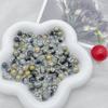 Nuevo producto colgante de cuentas explosivas degradado de dos colores cuenta agrietada cuenta redonda cuenta suelta color transparente material para accesorios con cuentas DIY