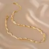Colar Envolvente de Pérolas em Camadas, Luxo Leve, Nicho, Estilo High-End, Corrente para Clavícula, Feminino, Versátil, Corrente de Amizade