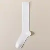 Calcetines de estilo ballet hasta la pantorrilla para mujer, verano, finos, color liso, absorbentes de sudor, transpirables, de malla, holgados, calcetines blancos japoneses jk hasta la rodilla