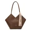 Bolso tote vintage de gran capacidad, clásico estilo nuevo de verano 2026, bolso de hombro texturizado, bolso único para el antebrazo de estilo ins para el día a día