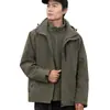 Chaqueta Tres en Uno Personalizada para Hombre, Nueva Chaqueta de Montañismo Impermeable y a Prueba de Viento con Forro de Grafito para Otoño e Invierno para Mujer