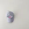 Sombreros Coreanos para Niños Qiu Nan Estilo Nuevo Ins Simple Letra Visera Protección Solar Gorra de Béisbol para Bebé Gorra de Béisbol de Secado Rápido