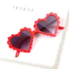 Nuevas gafas de sol para niños forma de corazón Gafas de playa para bebé protección UV personalidad niños y niñas moda moda