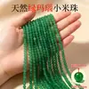 Pedras Naturais Contas Soltas Ágata Contas de Jade Contas de Arroz Contas Redondas Contas para Pulseira DIY Fio de Contas Contas de Cristal Atacado