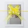 Flor de Tirar Cinta Lentejuela Color Sólido Hilo de Nieve Elegante Flor de Tirar a Mano Festival Boda Habitación Coche de Boda Techo Escalera Decoración Lazo