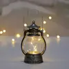 Lámpara de queroseno LED luminosa transfronteriza flash retro lámpara de caballo lámpara portátil para exteriores lámpara de mesa colorida línea