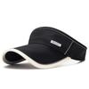 Sombrilla Protector Solar Gorra de Aire para Verano de Niños para Correr Deportes Nocturno Reflectante Llamativa Visera Larga Exterior Secado Rápido Transpirable Gorra