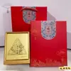 Decoración de Adornos para el Festival del Bote del Dragón de Oro Puro 999, Recuerdos Festivos, Regalos al por Mayor para Atracciones Turísticas, Adornos Artesanales Culturales y Creativos