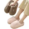 Chinelos de Algodão com Látex para Mulheres, Chinelos Antiderrapantes para Exterior com Solado Grosso, Chinelos para Casa de Casal, Chinelos Masculinos com Toque Macio, Chinelos de Algodão para Atacado