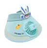 Chapéu de Sol de Verão para Viagem ao Ar Livre Infantil Chapéu de Sol com Ventilador de Carregamento USB de Aba Larga Vazio Desenho Animado para Homens e Mulheres