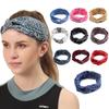 Diadema de flor de anacardo tendencia estilo callejero moda deportiva banda para el pelo de nudo Europa y Estados Unidos cinturón de turbante elástico fabricantes al por mayor