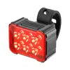 Luz de bicicleta, faro para bicicleta de montaña, luz de conducción nocturna, linterna nocturna, luz trasera de advertencia para coche de carretera, equipo de conducción, traje