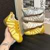 Zapatillas Deportivas Casuales de Rayas y Bloques de Color Alemanas para Mujer, Verano 2026, Suela Gruesa, Que Aumentan la Altura, Versátiles