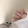 El Artículo de Moda Más Vendido de Celebridad de Internet de Xiaohongshu: Puntas de Uñas Ojo de Gato de Vidrio Dorado Champagne Ligeramente Borrachas con Tonos Rosados que Realzan el Cutis y Añaden un Toque de Lujo
