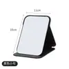 Espejo de maquillaje plegable portátil de escritorio HD para dormitorio de estudiantes, espejo de princesa para niños, espejo de tocador de escritorio de tamaño grande y pequeño.