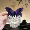Nuevo Pasador de Mariposa Estilo Chino, Accesorio para el Cabello Exquisito de Gama Alta, Pinza para el Cabello, Pinza de Pato, Adorno para el Cabello, Pinza para el Flequillo, Pequeño Artículo de Yiwu