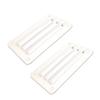 Transfronterizo en stock PA cuadrado nailon placa de ventilación marina yate persiana salida de escape rejilla transpirable disipación de calor