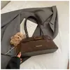 Bolsa Boston de Ombro Retrô de Luxo para Mulheres, Nova Moda 2026, Bolsa de Ombro de Nicho para o Dia a Dia, Bolsa de Mão, Tendência