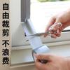 Cinta de sellado para ventanas de invierno, a prueba de fugas, a prueba de viento, cálida, de alta viscosidad, sin pegamento, impermeable, tira de sellado para ventanas, artefacto engrosado a prueba de viento