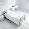 Conjunto de Três Peças 100% Algodão Capa de Edredom Branca Lençóis Capa de Edredom Cama de Solteiro Cama Hospitalar Quarto de Dormitório Roupa de Cama 100% Algodão