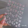 Colección de Pegatinas para Uñas Mariposa: Nuevas Calcomanías Adhesivas para Uñas de Mariposa Blanca Delgadas Flexibles con Relieve de Hada Nuevas de Moda al por Mayor