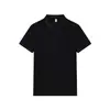 Camisa Polo de Manga Corta con Cuello de Solapa Antibacteriana Dupont Sorona 7A de 200g Ropa de Trabajo de Verano para Hombre con Logo Estampado Camisa Polo