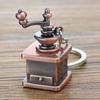 Llavero de Café Estéreo 3D Regalo Pequeño Personalización Aparato de Café Artificial Colgante para Bolso Pequeño Hebilla de Metal Personalización