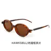 Gafas de Estilo Callejero de Moda Europeas y Americanas Transfronterizas Gafas de Sol Retro con Montura Ovalada Literaria Gafas de Sol para Hombre Gafas Planas para Mujer