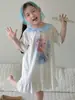 Bata Anmeiya para niñas ropa para padres e hijos vestido de verano bata de encaje Tencel Lyocell Anyang fabricantes de ropa para niños