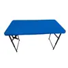 Mesa plegable personalizada transfronteriza para puestos de mercado nocturno, mesa portátil para acampar al aire libre, mesa larga para uso doméstico, escritorio, mesa de comedor